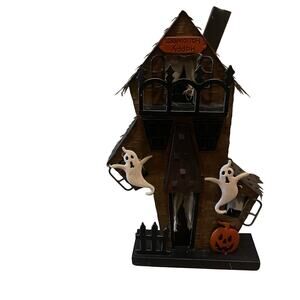 Halloween hunted house ghost decor 24”